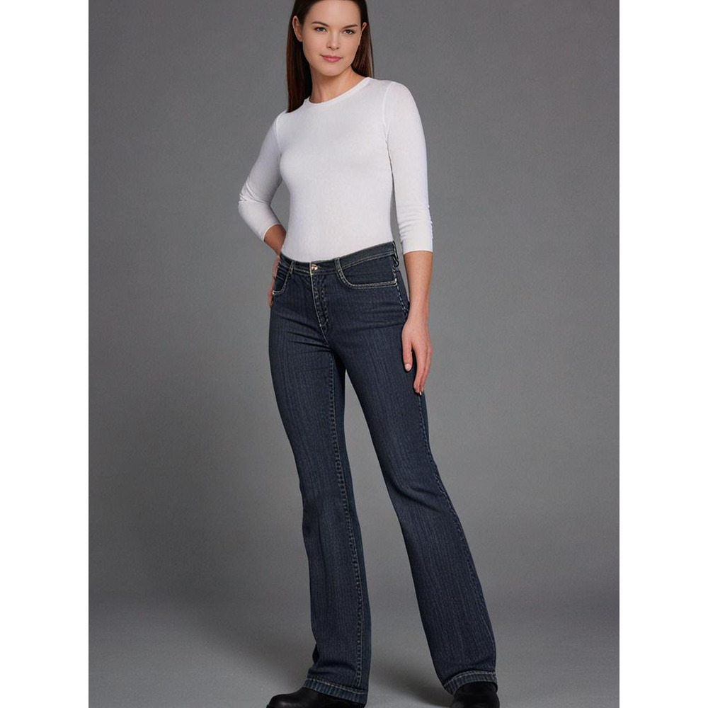 Gloria Vanderbilt Jeans Women 10 Dark Wash Boot Cut "The Perfect Fit"